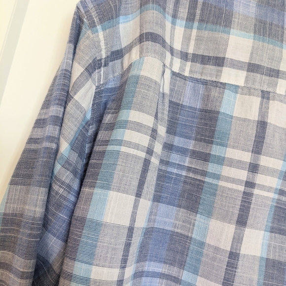 American Eagle Men's Soft Plaid Button Front Shirt Size XXL - Picture 4 of 4